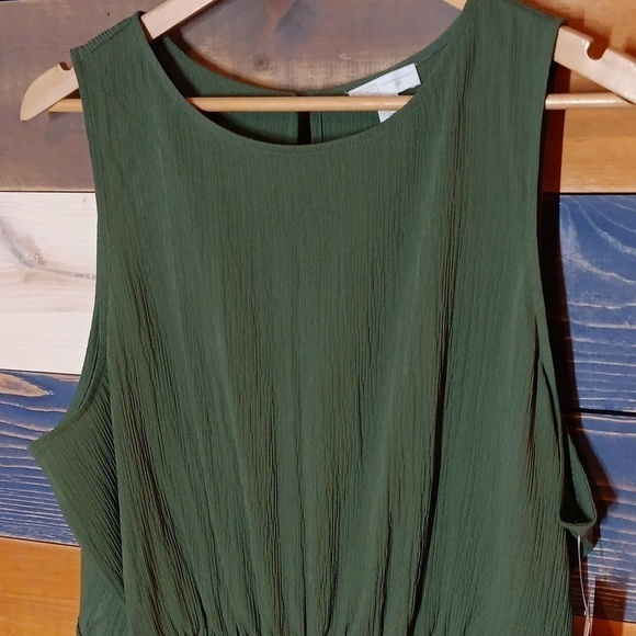 14th & Union green dress top 2X NWT - Picture 2 of 7